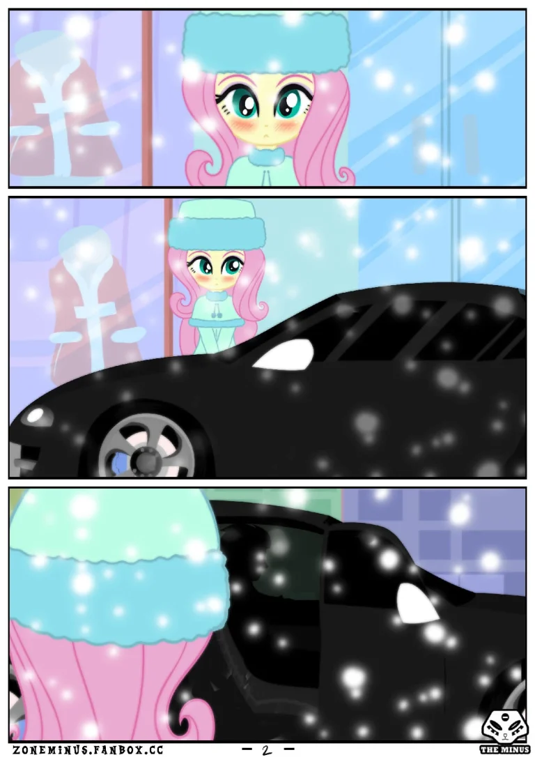 Flyttershy porn comic picture 3