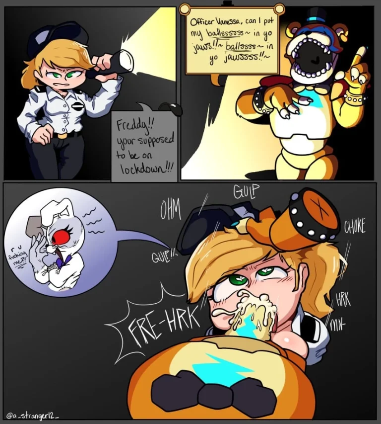 Fnaf Astranger porn comic picture 2
