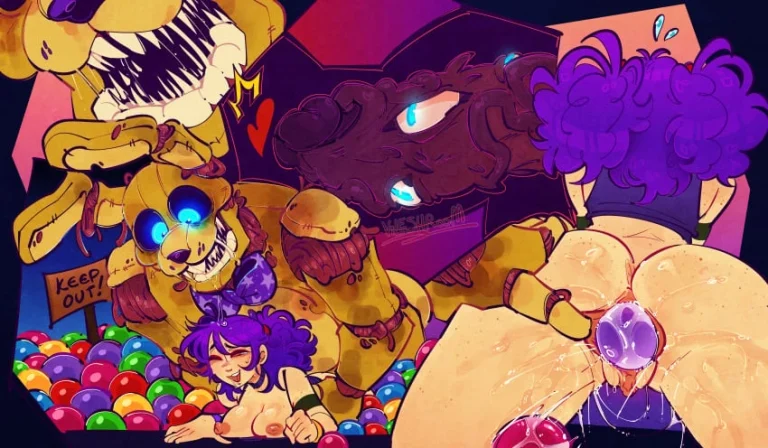 Fnaf at Bileshroom porn comic picture 25