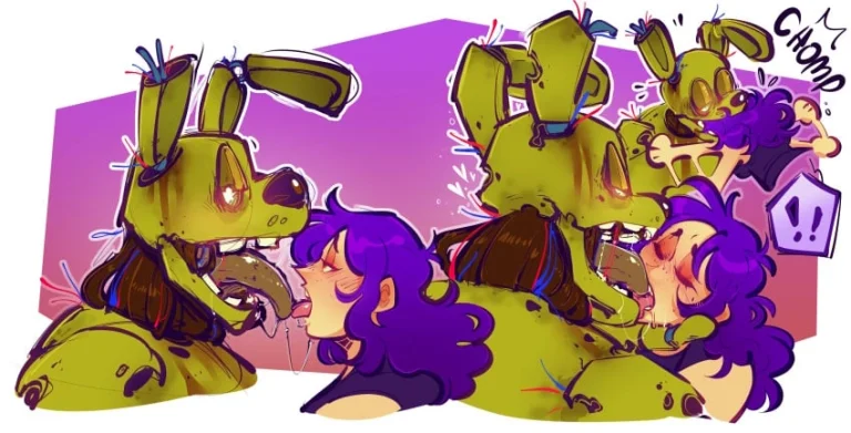 Fnaf at Bileshroom porn comic picture 6