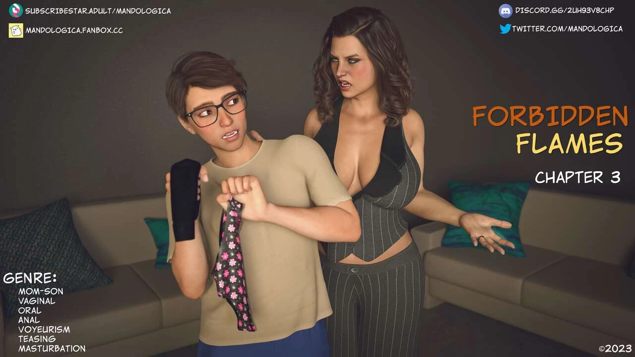 Forbidden Flames 3 porn comic picture 1