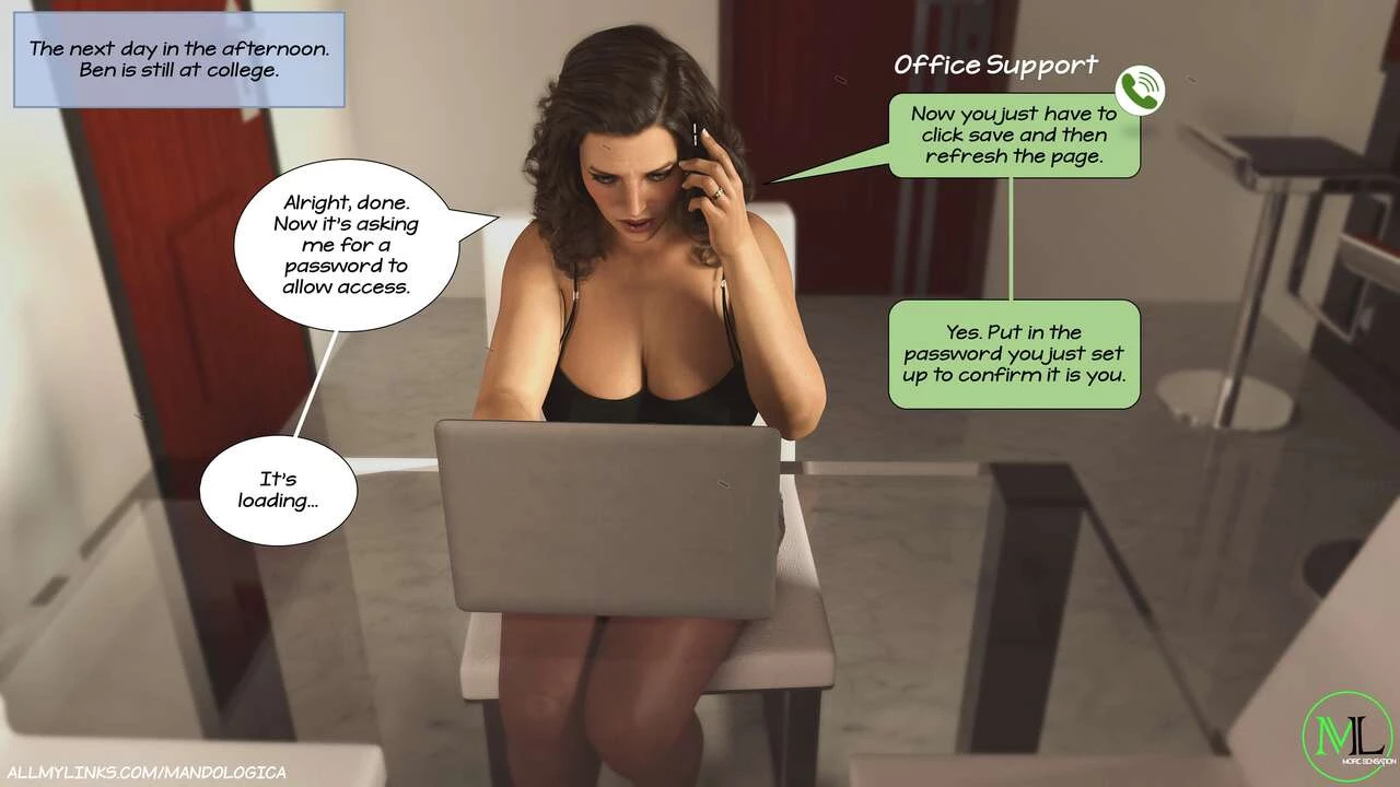 Forbidden Flames 3 porn comic picture 2