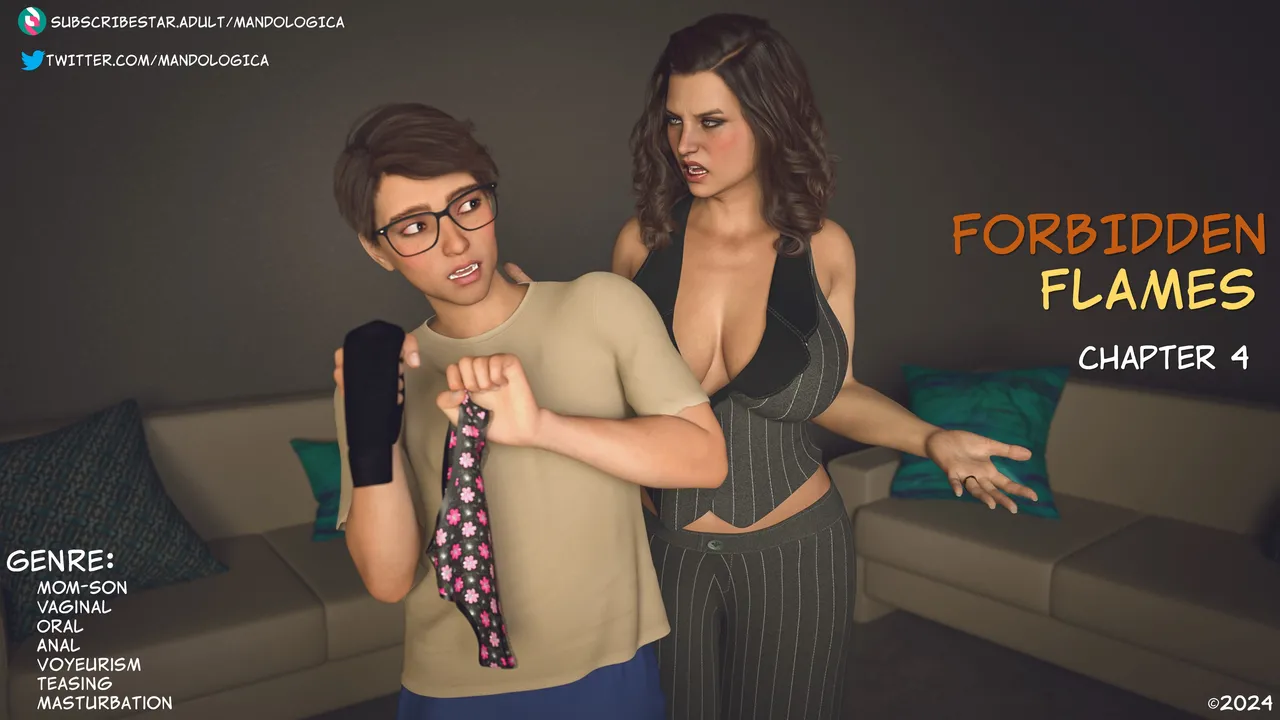 Forbidden Flames 4 porn comic picture 1