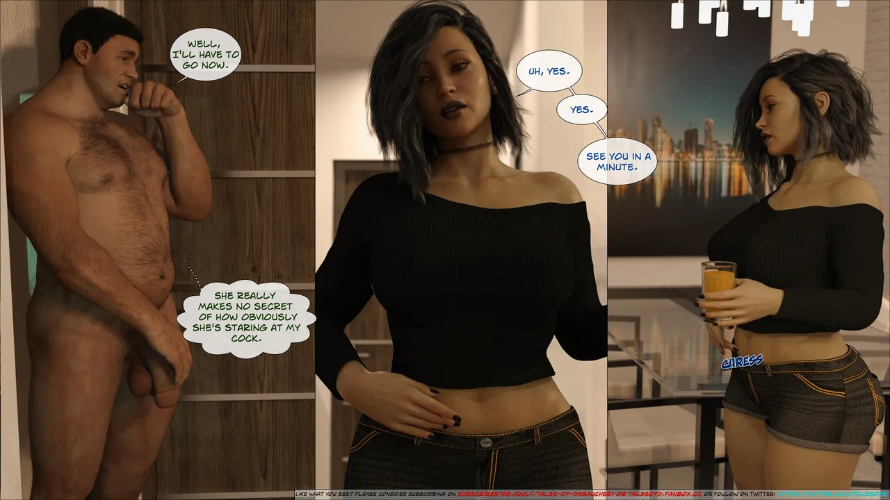 Forbidden Fruits 5: Home Alone porn comic picture 39