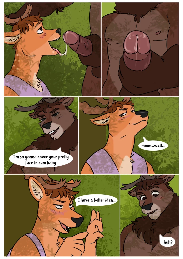 Forest Romp porn comic picture 17
