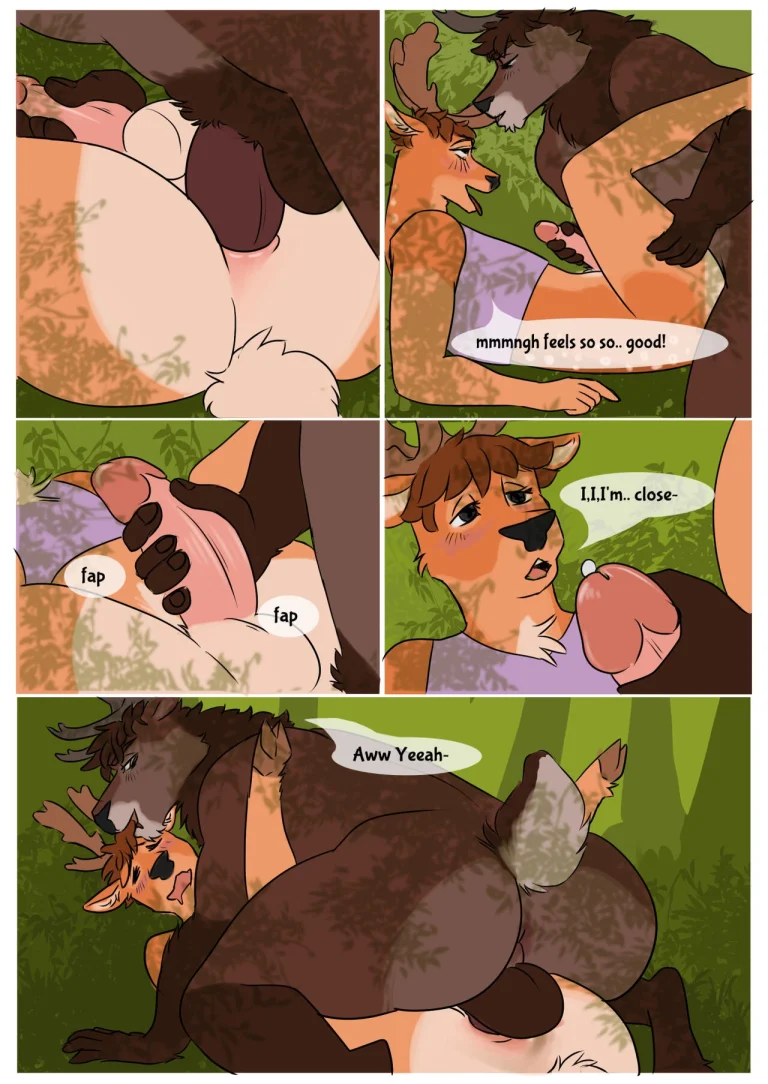 Forest Romp porn comic picture 23