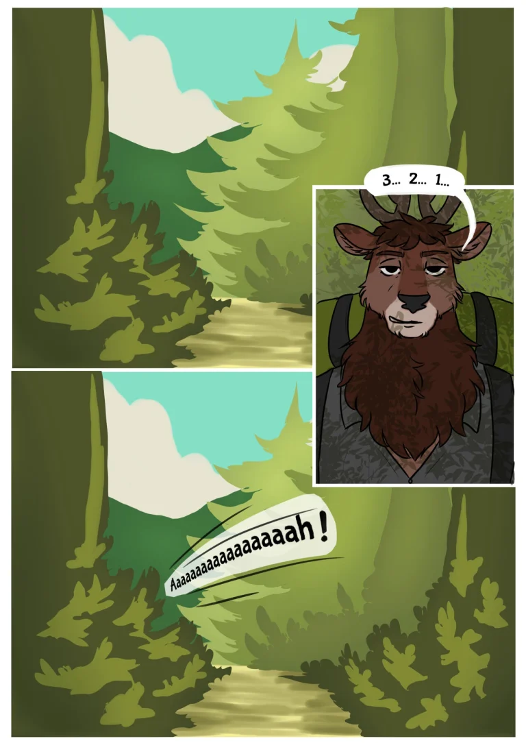 Forest Romp porn comic picture 6