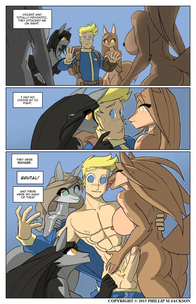 Foxout porn comic picture 4