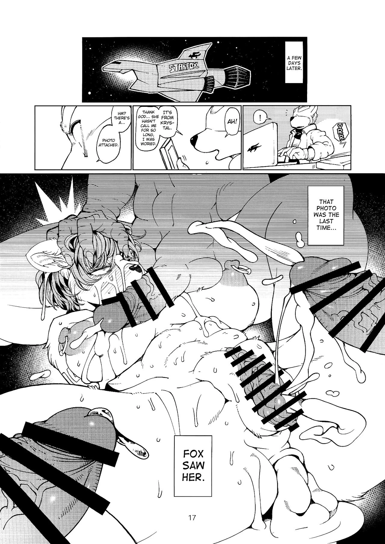 Foxy porn comic picture 16