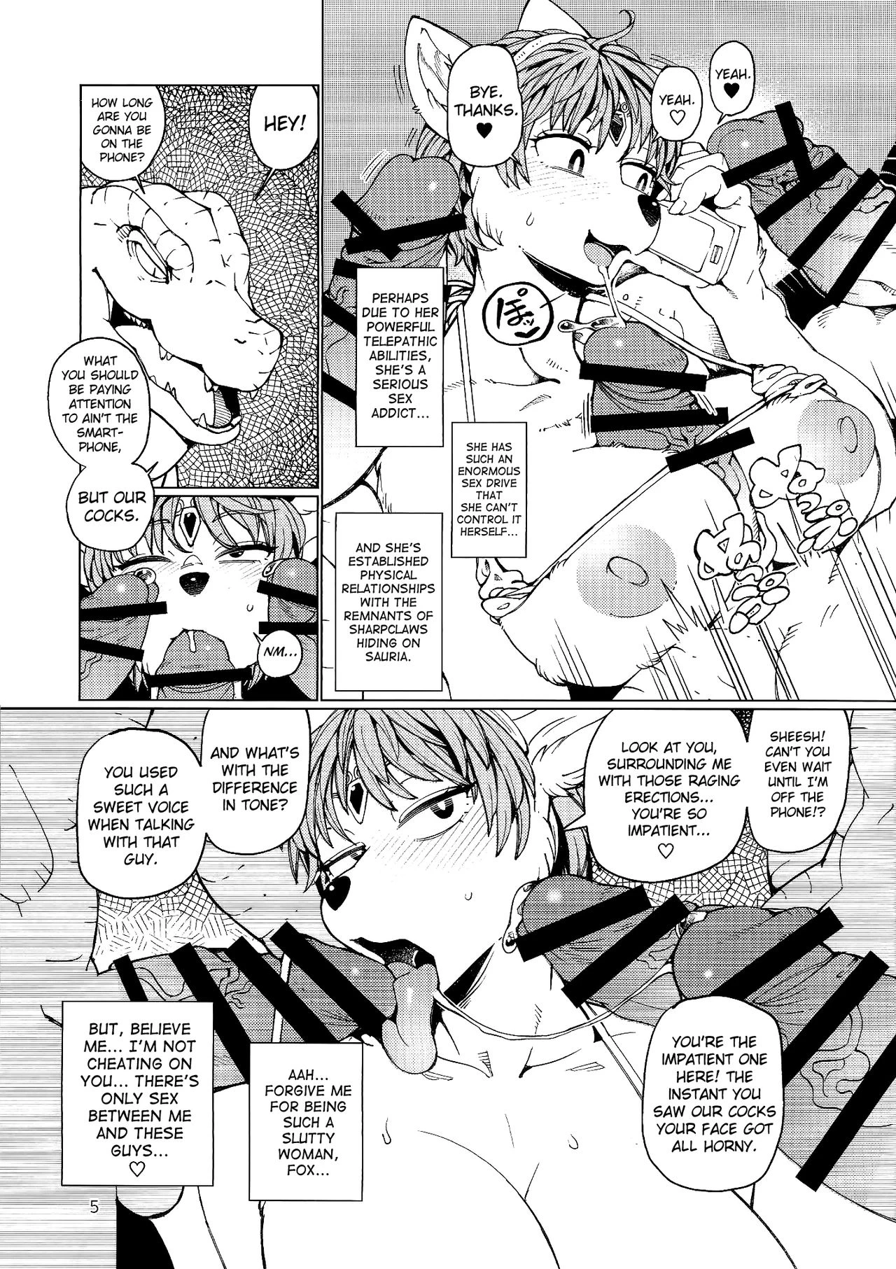 Foxy porn comic picture 4