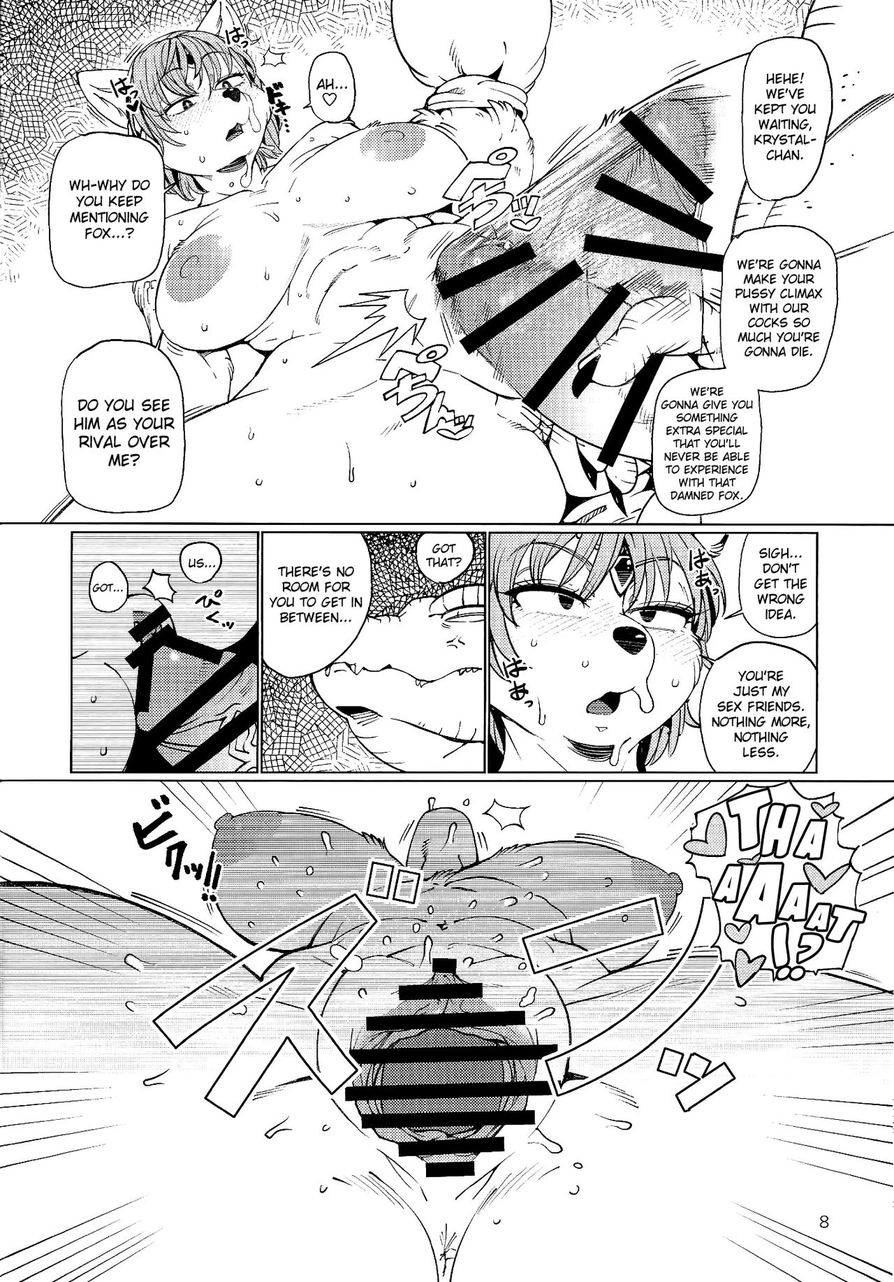Foxy porn comic picture 7