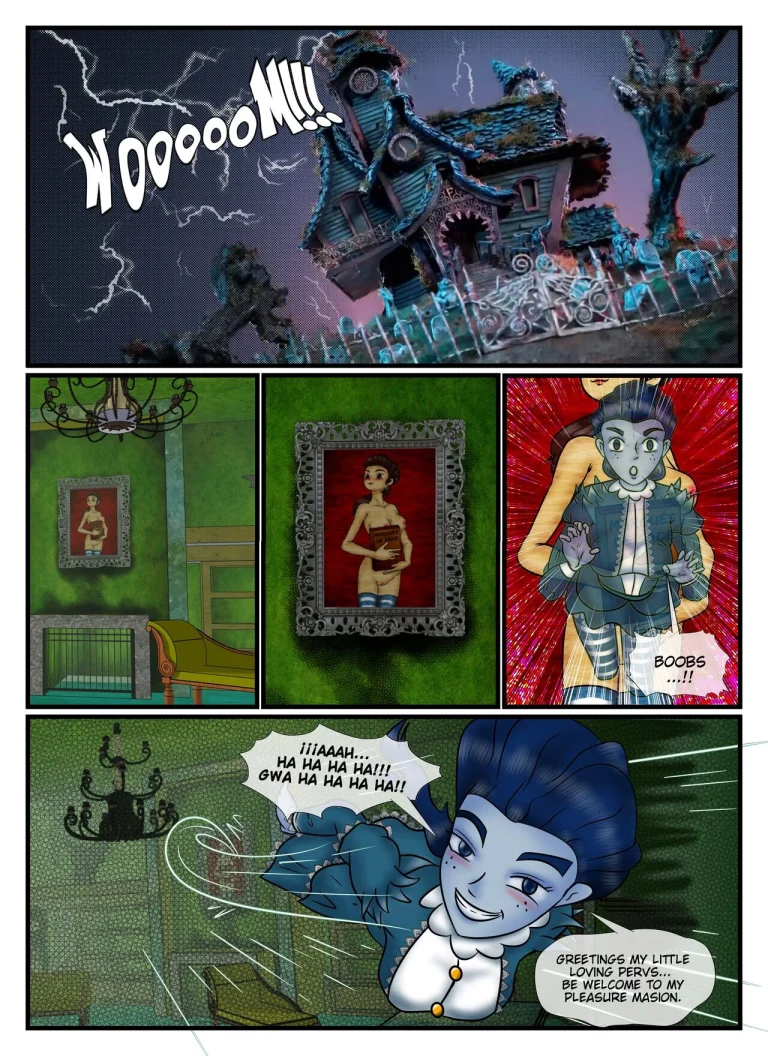 Frankelda's spooky and erotics histories porn comic picture 3