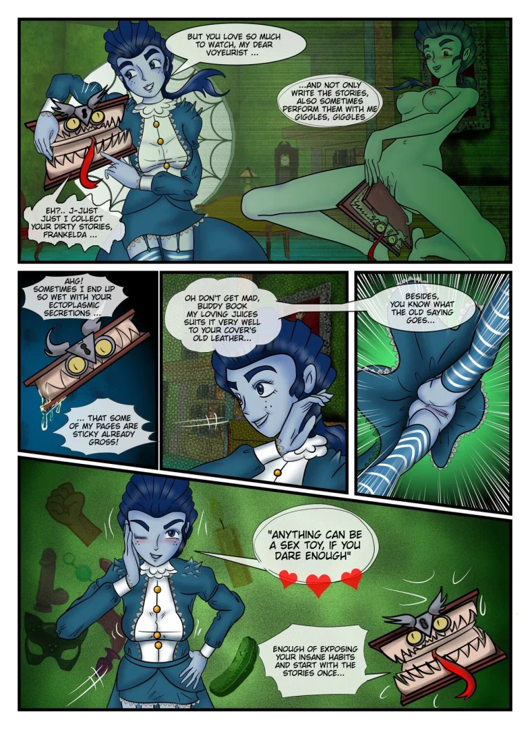 Frankelda's spooky and erotics histories porn comic picture 6