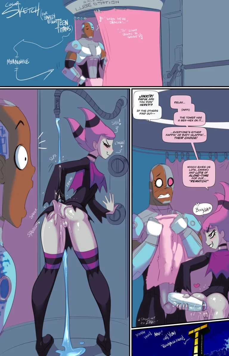 Fred Perry Teen Titans comic collection (Thus far) porn comic picture 13