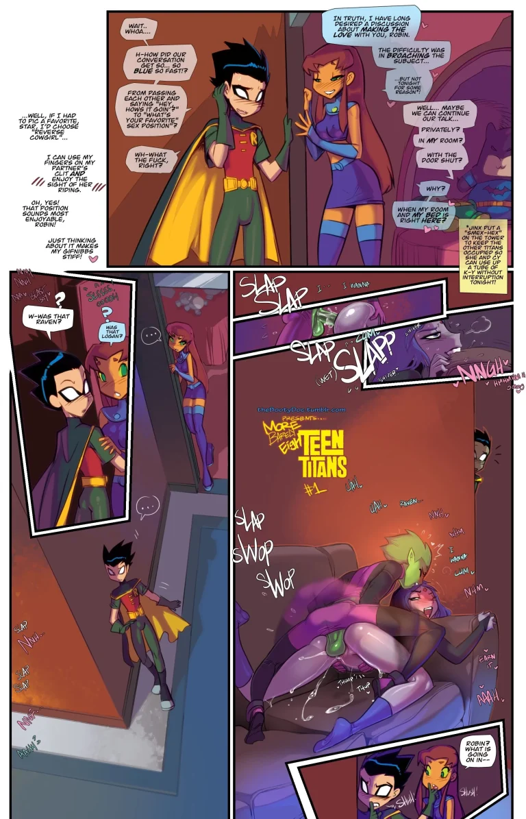 Fred Perry Teen Titans comic collection (Thus far) porn comic picture 16