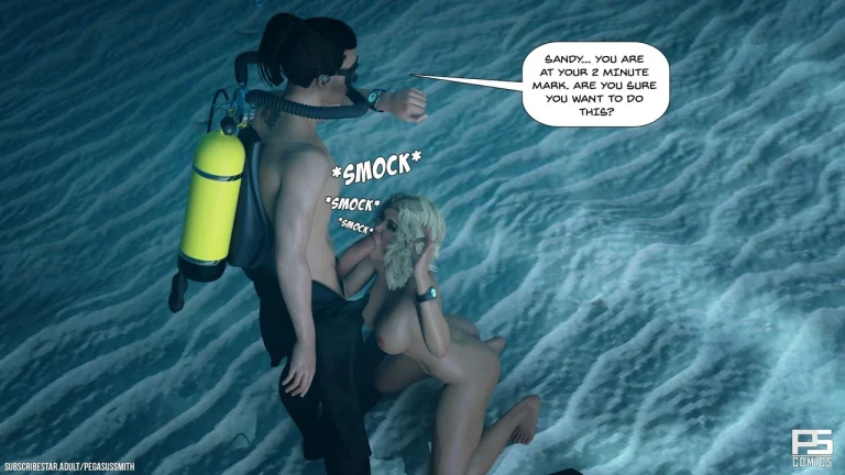 Free "Sexual" Dive porn comic picture 15