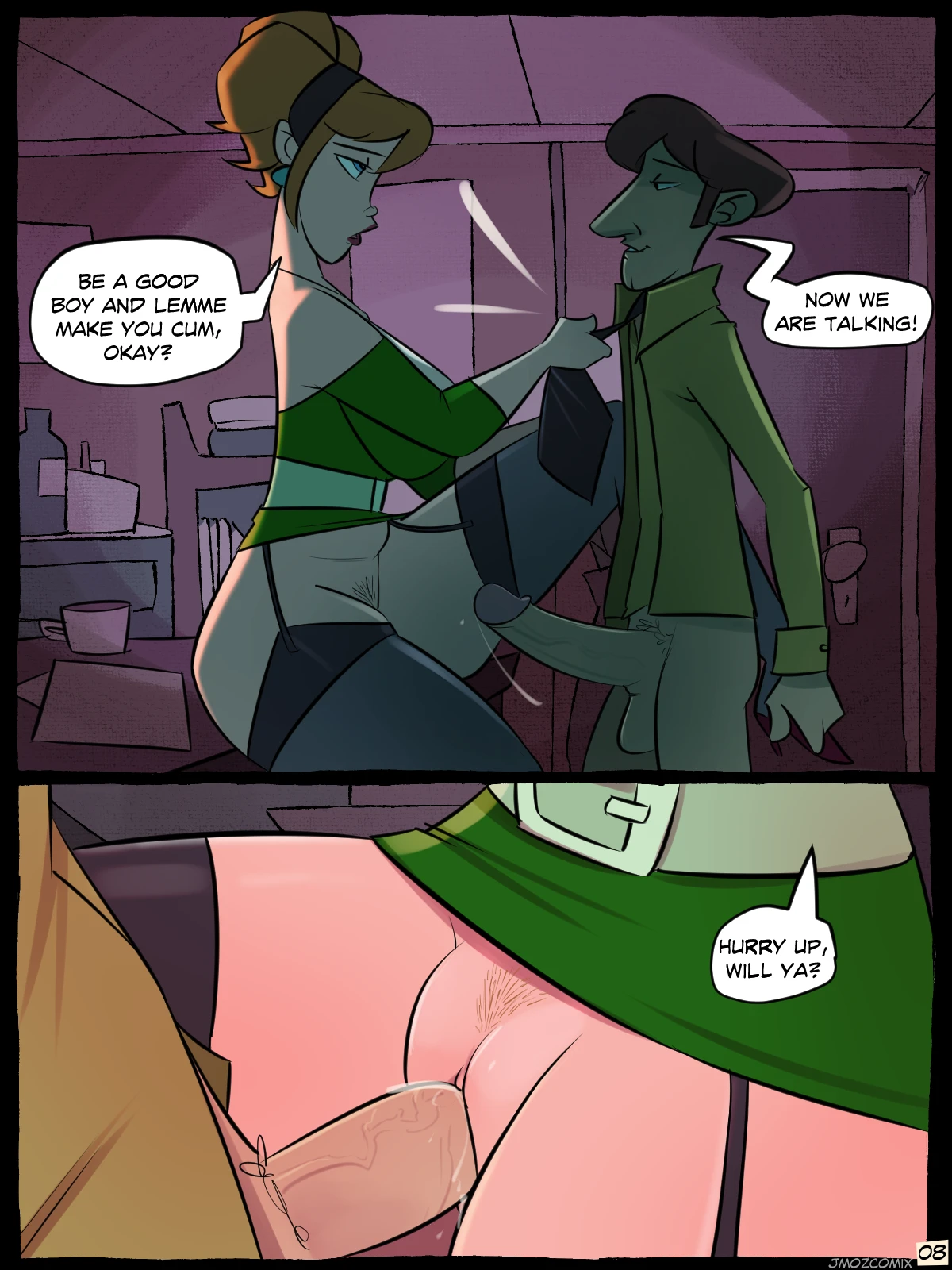 Free Use Joan porn comic picture 9