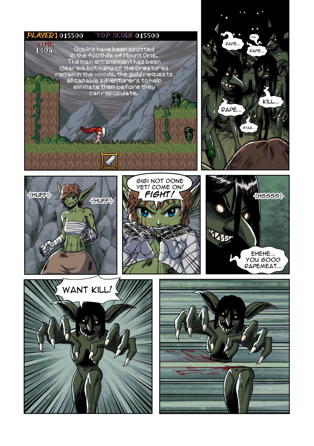 Freya's Adventure Diaries porn comic picture 17