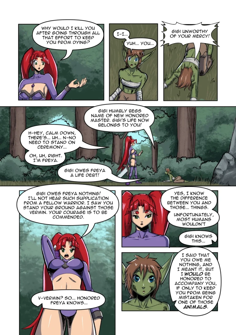 Freya's Adventure Diaries porn comic picture 19