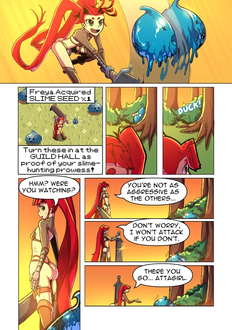 Freya's Adventure Diaries porn comic picture 2