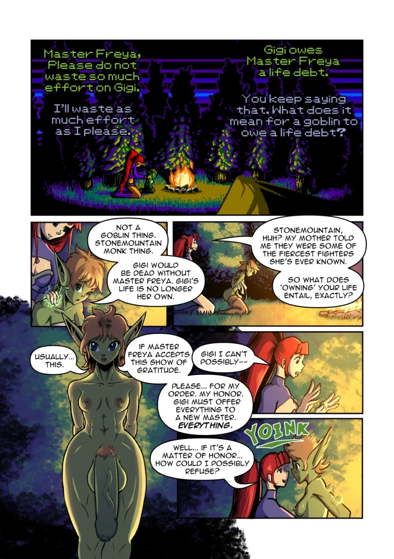 Freya's Adventure Diaries porn comic picture 20