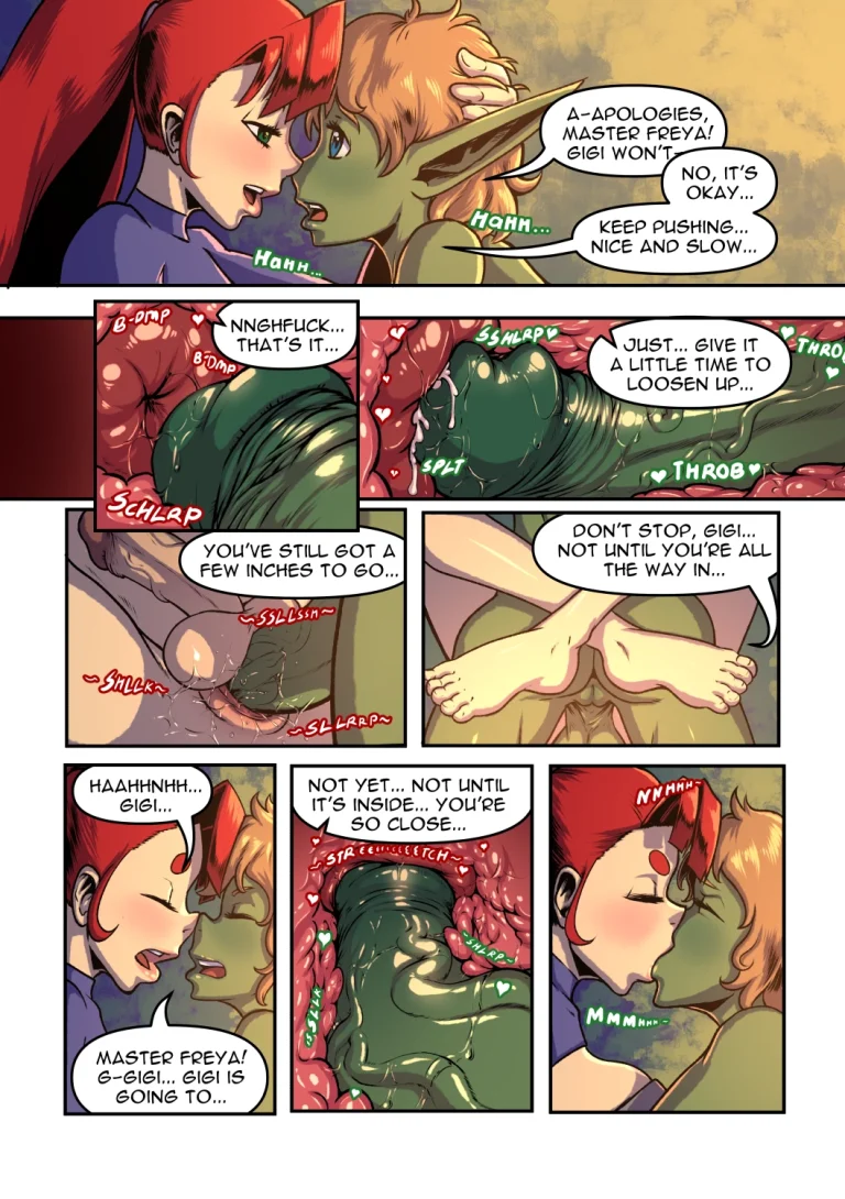Freya's Adventure Diaries porn comic picture 23