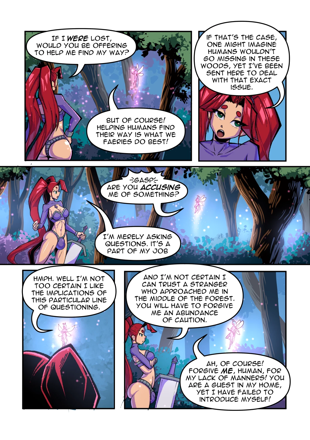 Freya's Adventure Diaries porn comic picture 27