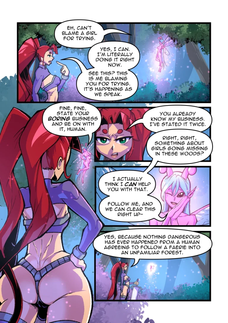 Freya's Adventure Diaries porn comic picture 29
