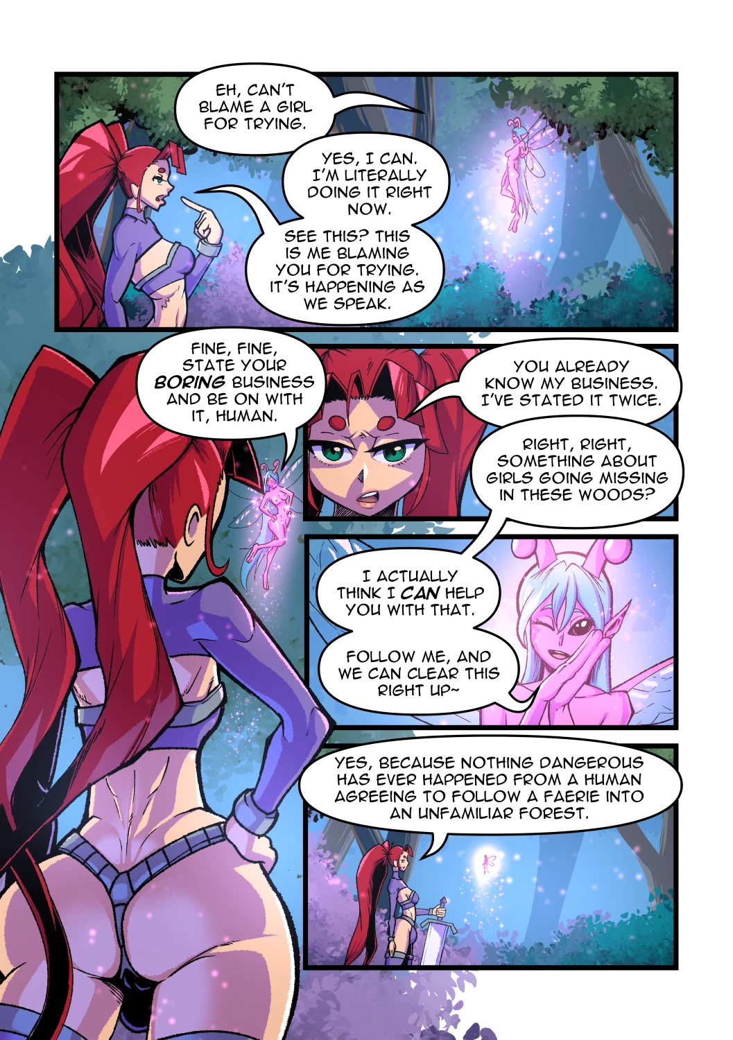 Freya's Adventure Diaries porn comic picture 29