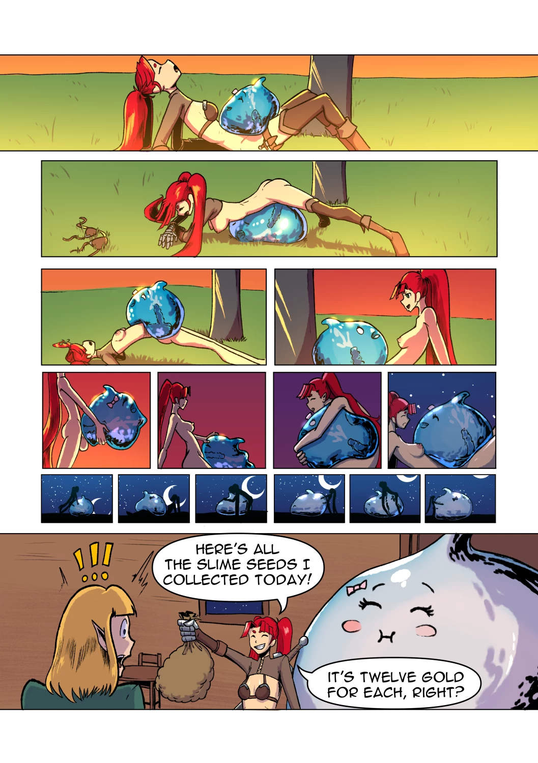Freya's Adventure Diaries porn comic picture 4