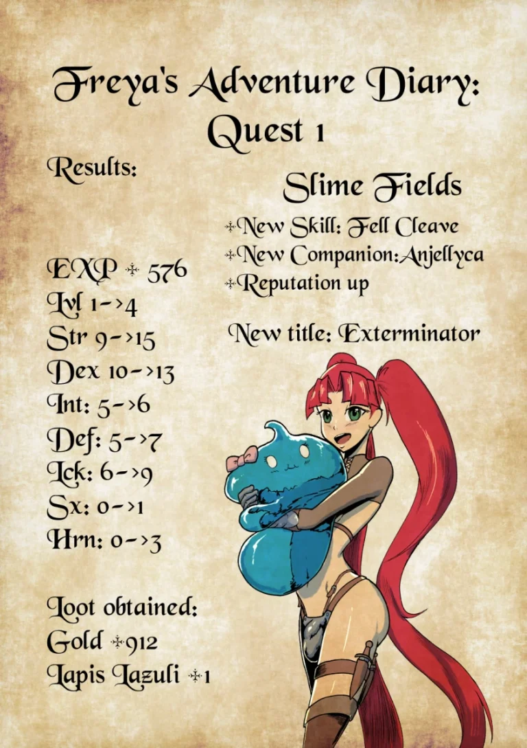 Freya's Adventure Diaries porn comic picture 5