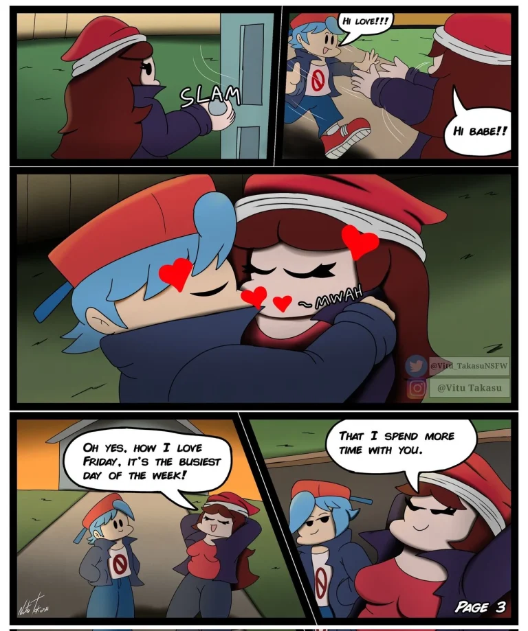 Friday night Funkin: lullaby mod history porn comic picture 4