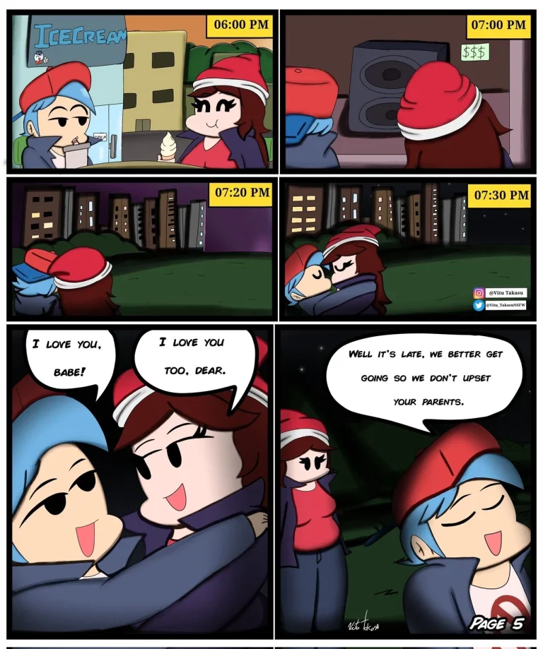 Friday night Funkin: lullaby mod history porn comic picture 6