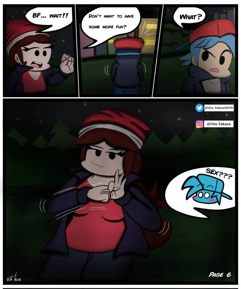 Friday night Funkin: lullaby mod history porn comic picture 7