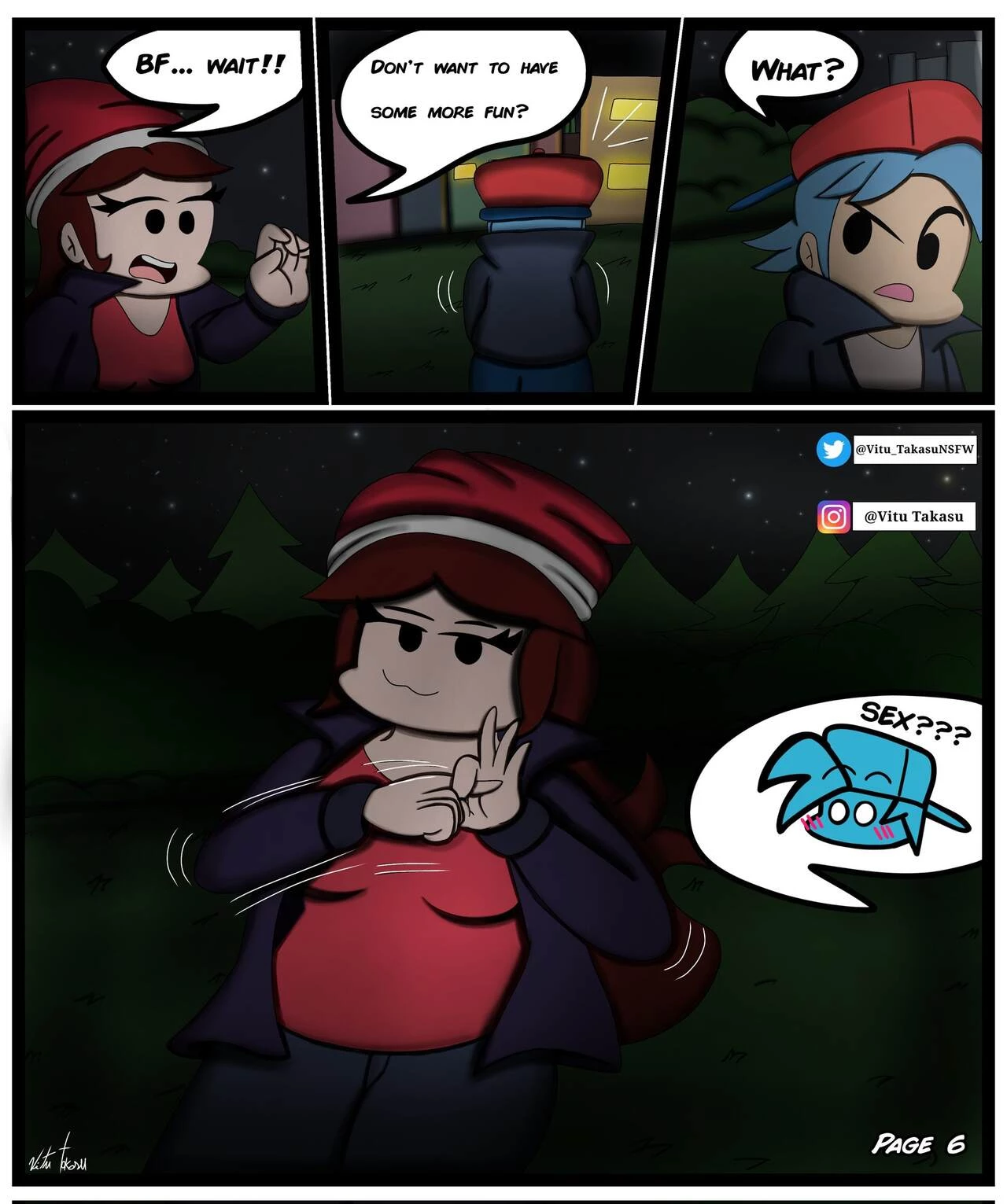 Friday night Funkin: lullaby mod history porn comic picture 7