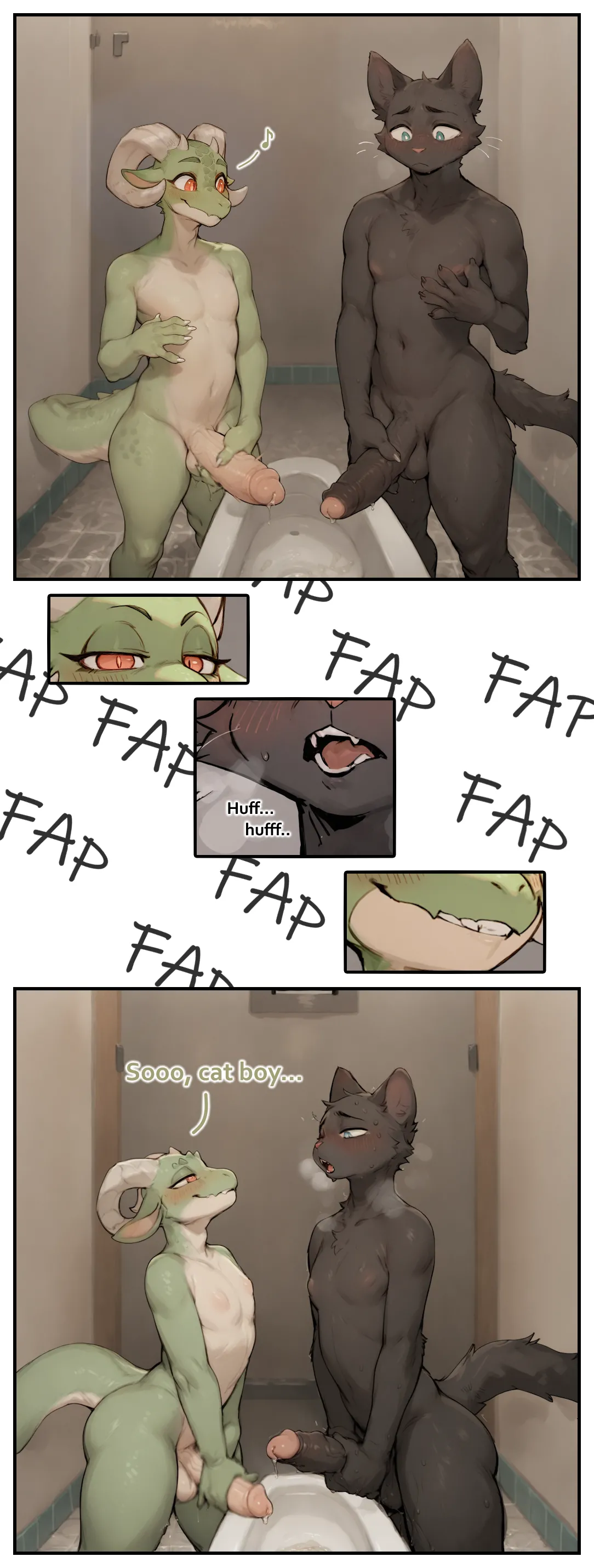 Friendly flatmates porn comic picture 22