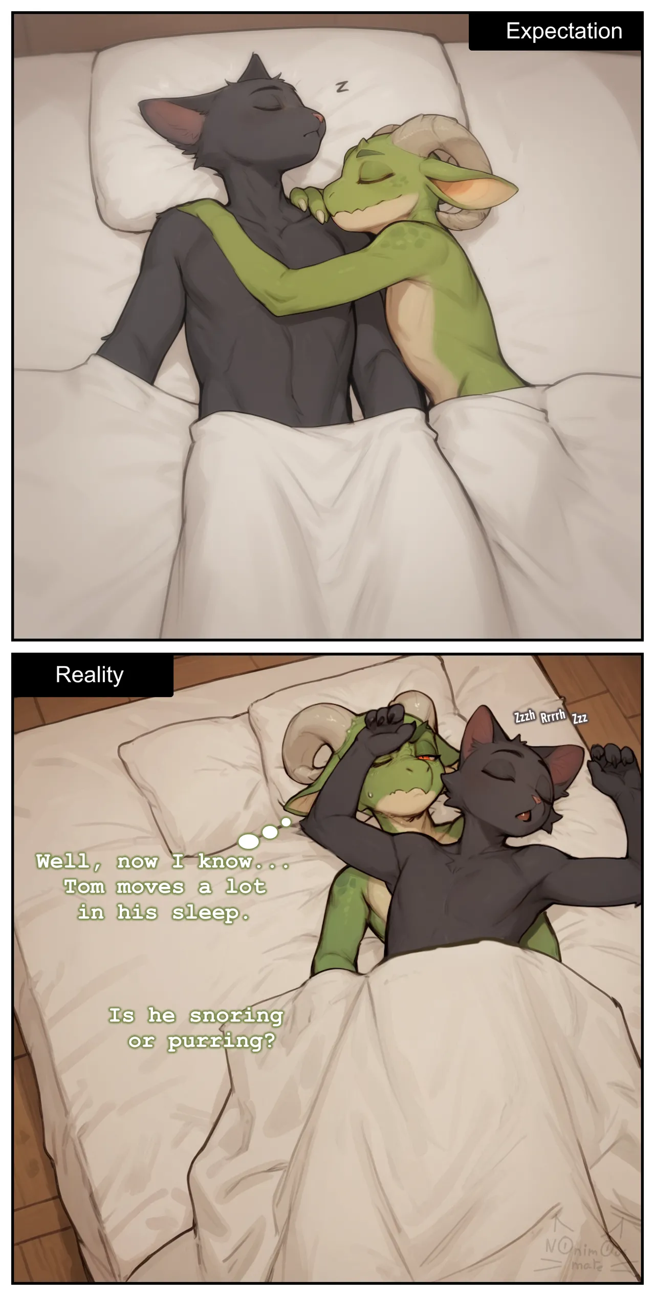 Friendly flatmates porn comic picture 53
