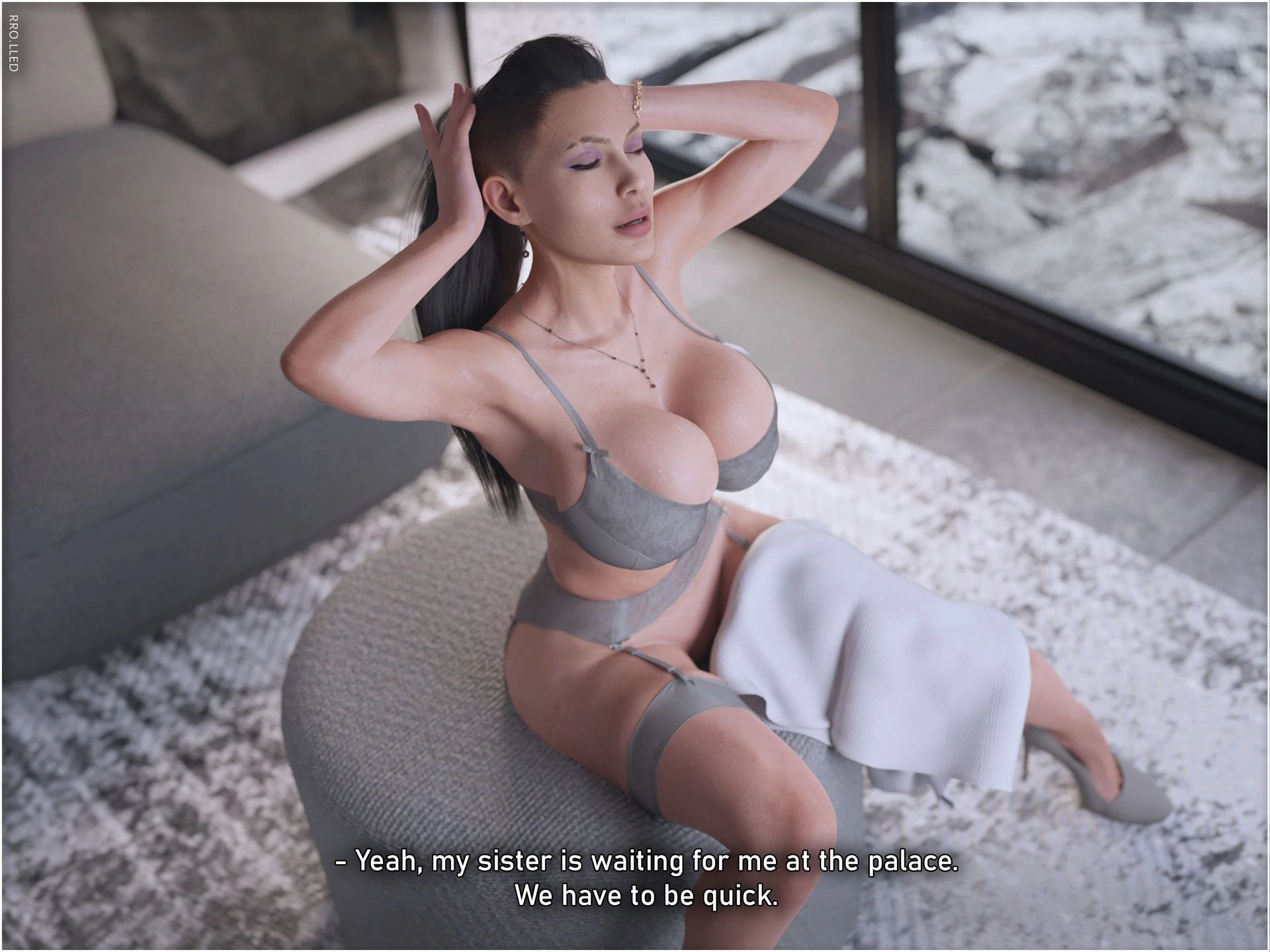 Friendly Visit porn comic picture 6