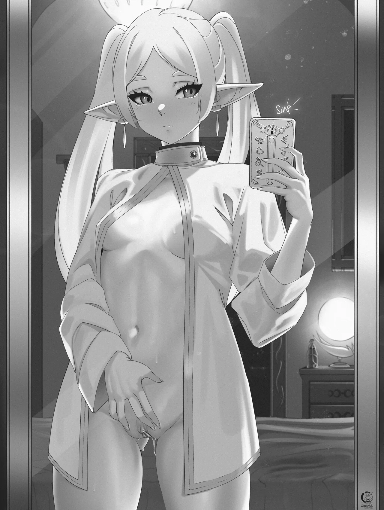 Frieren in heat porn comic picture 1