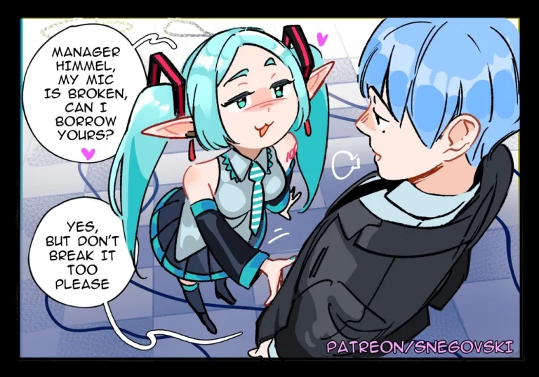 Frieren Miku! porn comic picture 2