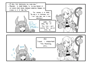 Frieren preparing to do her best for the revival of the elven race porn comic picture 1