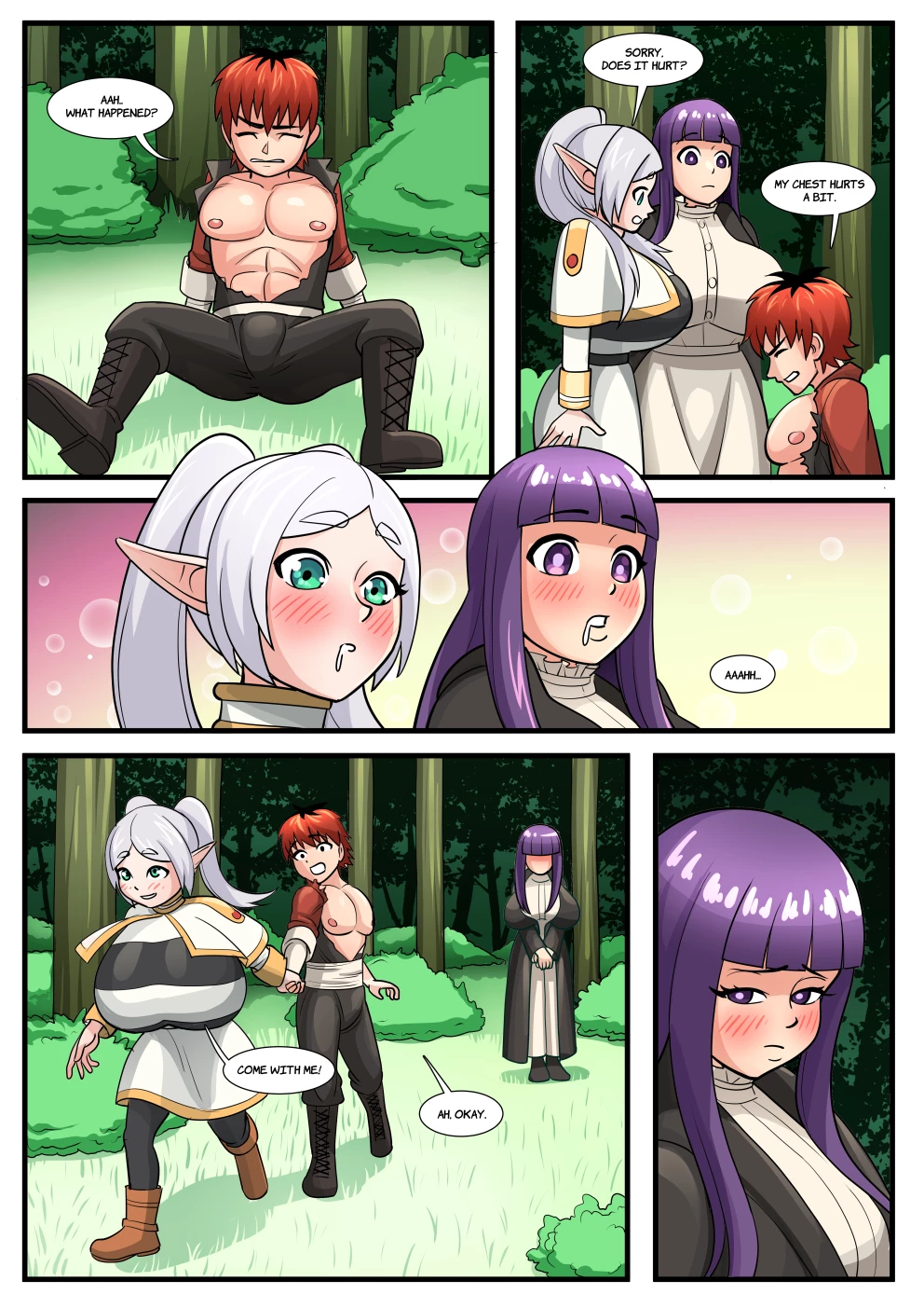 Frieren's New Lewd Spell porn comic picture 10