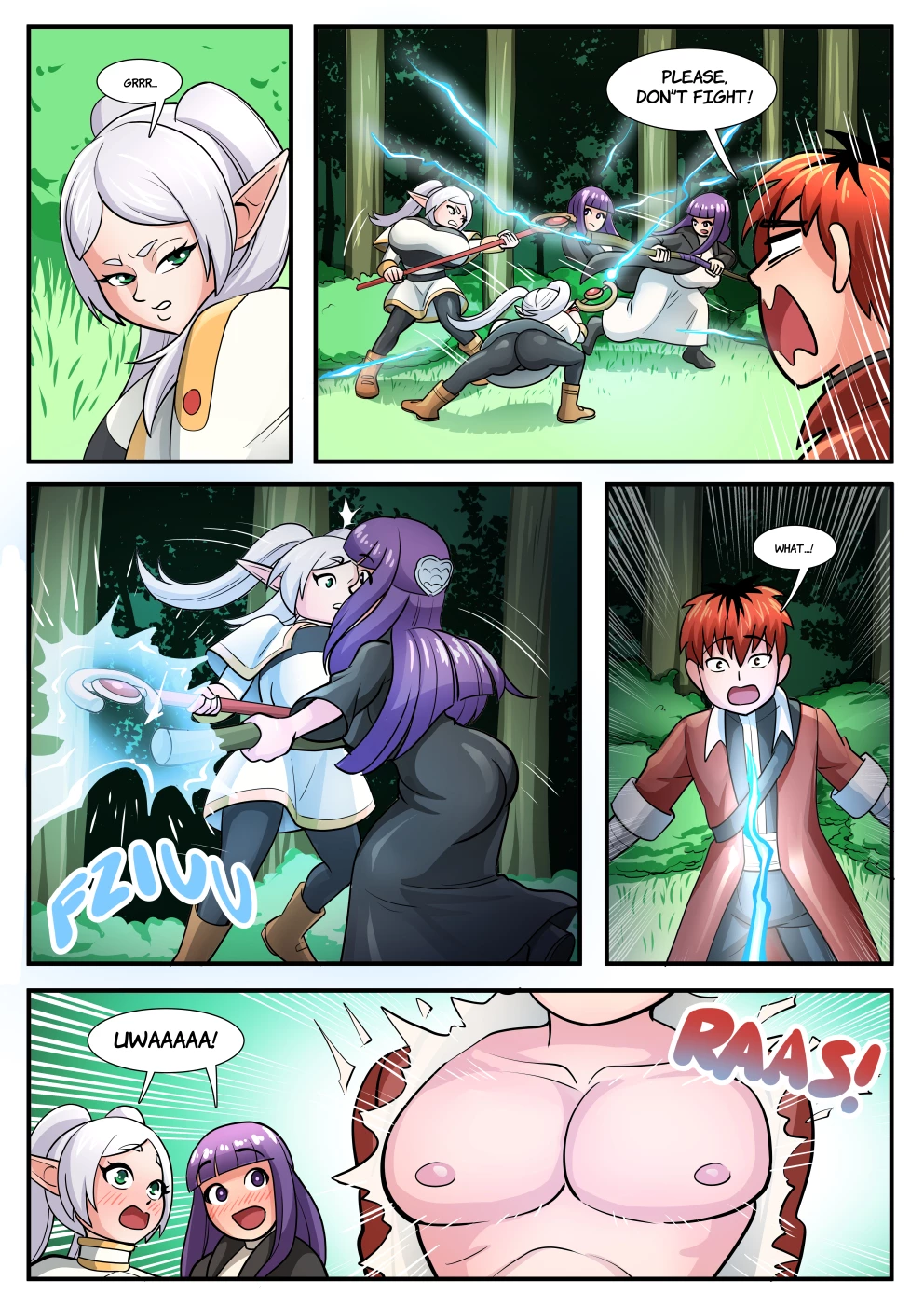 Frieren's New Lewd Spell porn comic picture 9