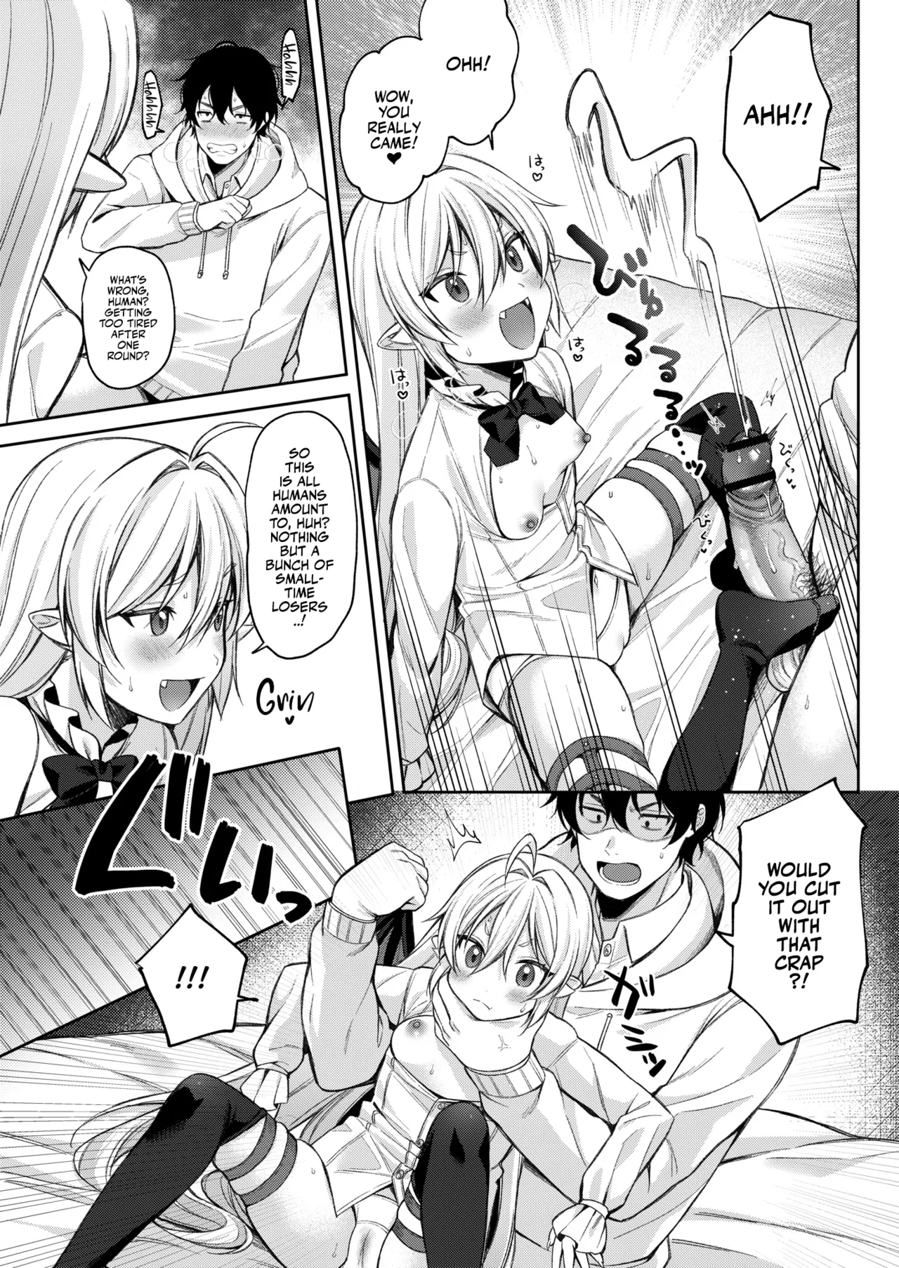 Fucking Brats Is Way Too Easy! | Mesugaki, choro sugi w porn comic picture 111