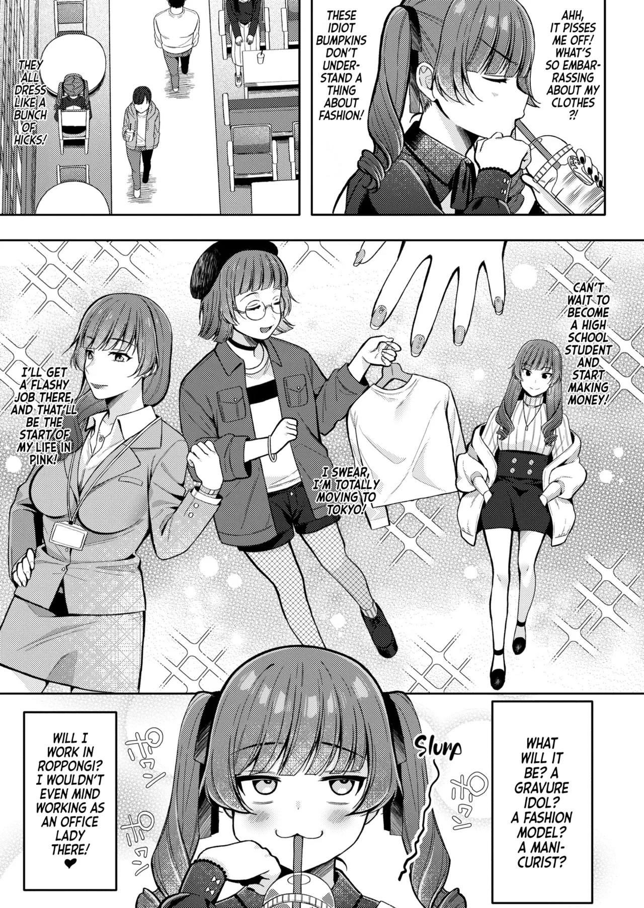 Fucking Brats Is Way Too Easy! | Mesugaki, choro sugi w porn comic picture 35