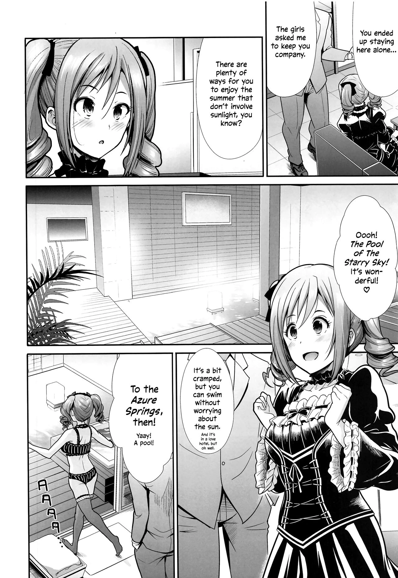 Fucking Ms. Twintails At a Special Place | Twintail na Kanojo to Otomari Ecchi porn comic picture 3