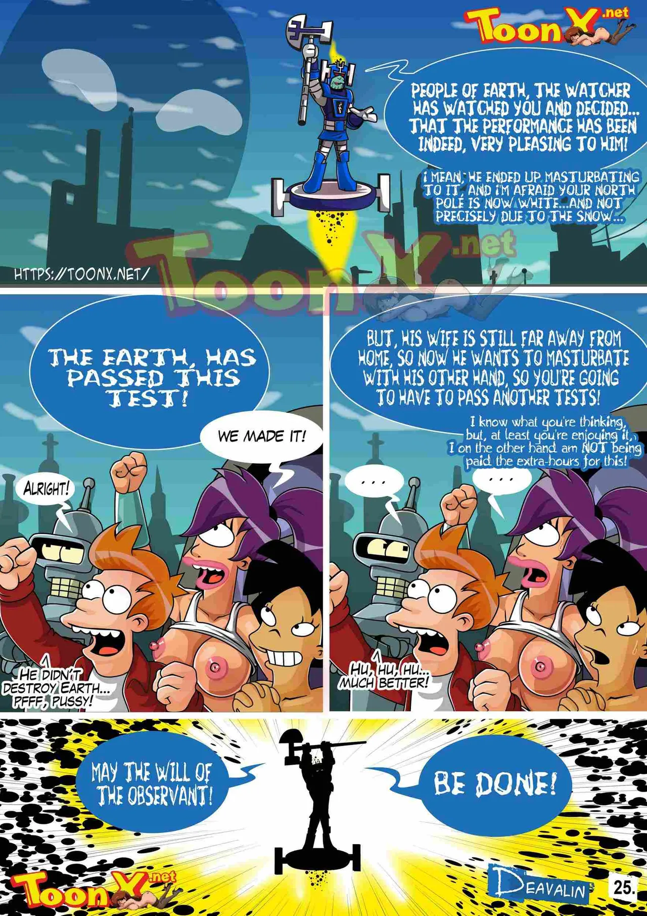 Fuckturama - Orgy To Save The Earth porn comic picture 26