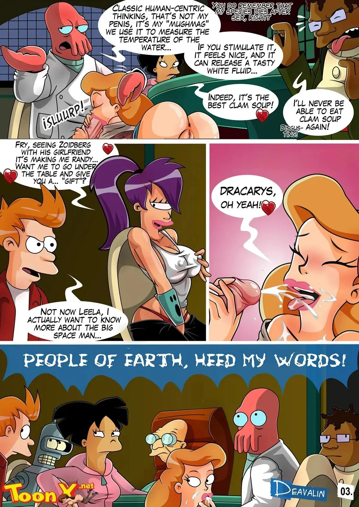 Fuckturama - Orgy To Save The Earth porn comic picture 4