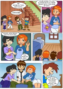 Fun at Kevin's porn comic picture 1