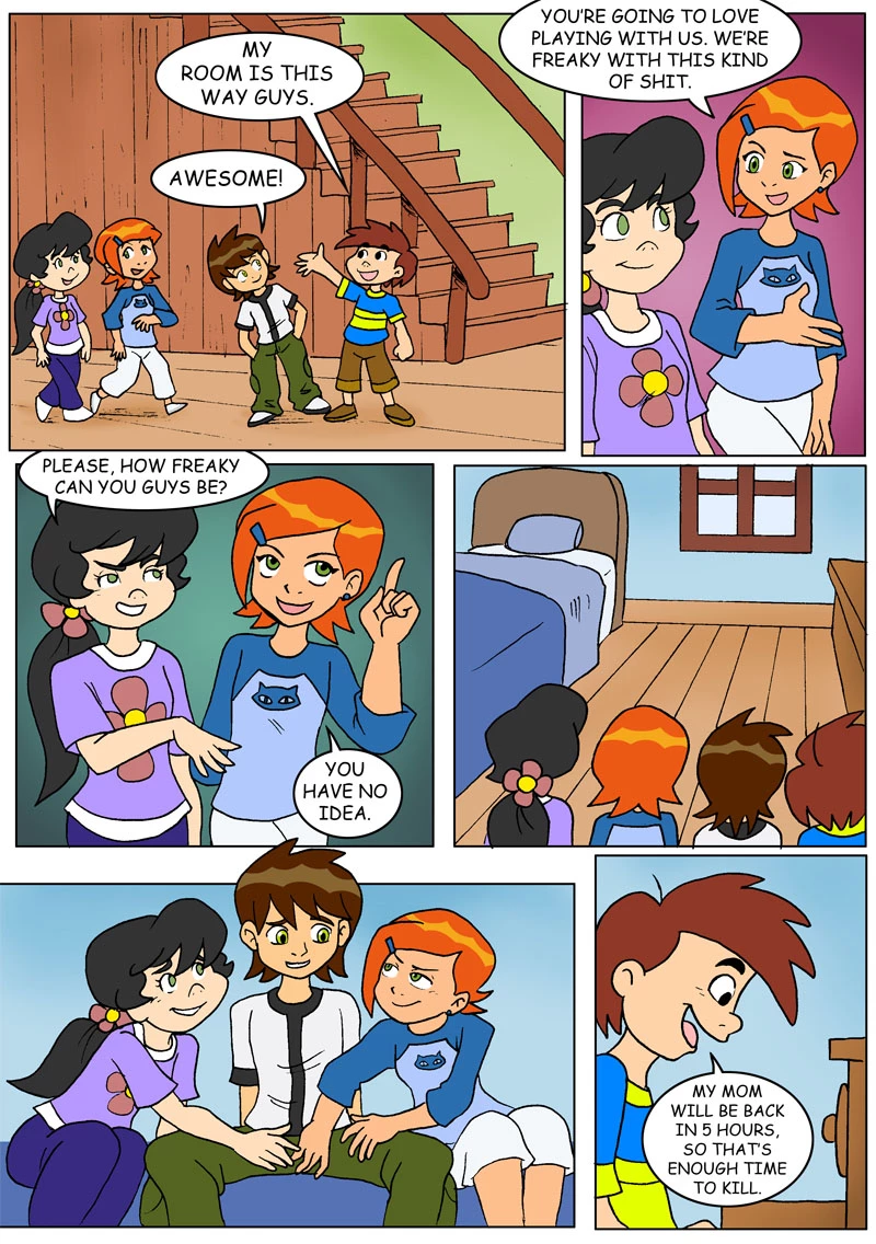 Fun at Kevin's porn comic picture 1